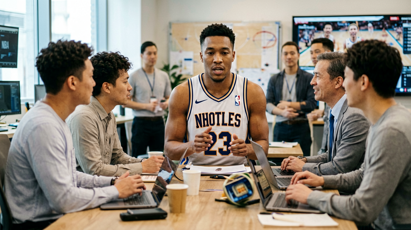 NBA球星采访